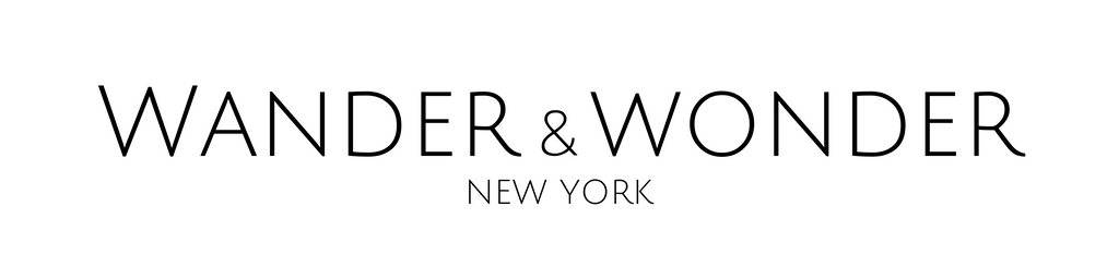 Minimalist New York Tote Bag – Typography Print | Urban street style tote bag | Wander & Wonder